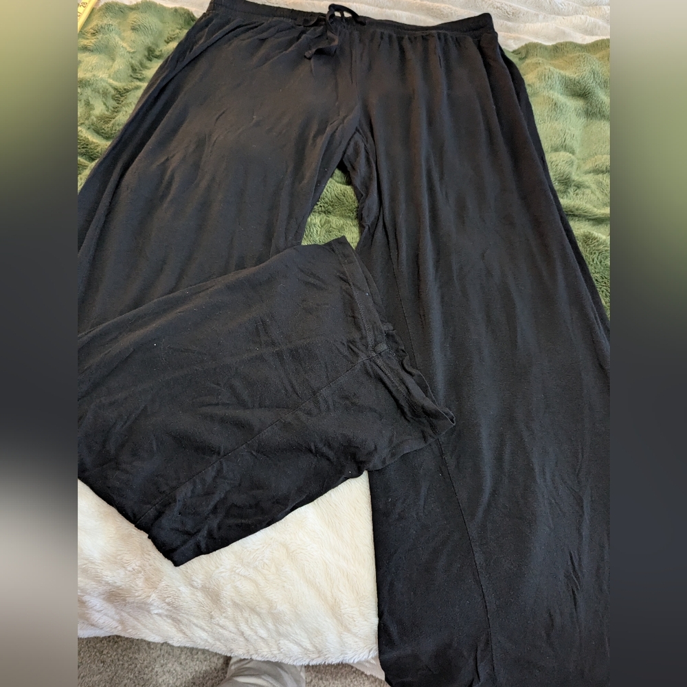 Seeing Stars Women's Black Pajama Pants
